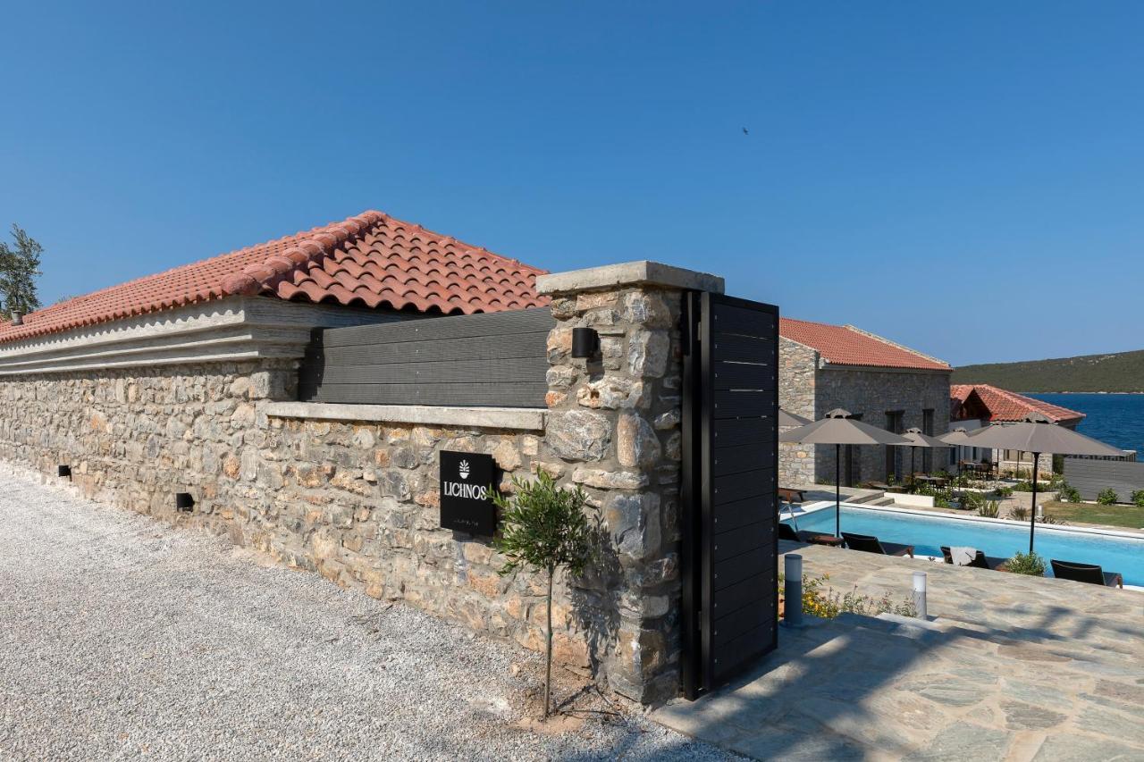Lichnos Luxury Suites Sourpi Екстер'єр фото